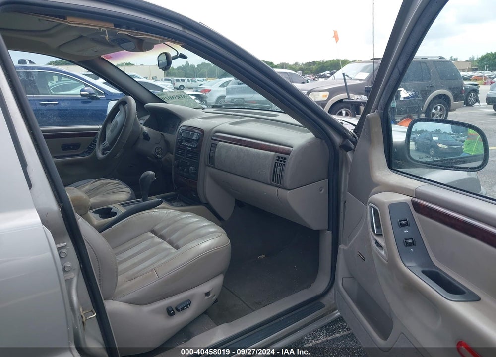 2000 JEEP GRAND CHEROKEE LIMITED VIN: 1J4G258N9YC242764