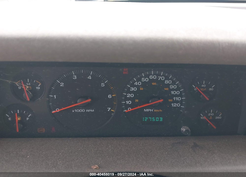 2000 JEEP GRAND CHEROKEE LIMITED VIN: 1J4G258N9YC242764