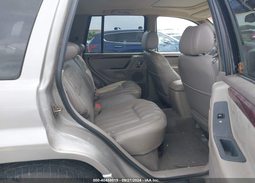 2000 JEEP GRAND CHEROKEE LIMITED VIN: 1J4G258N9YC242764