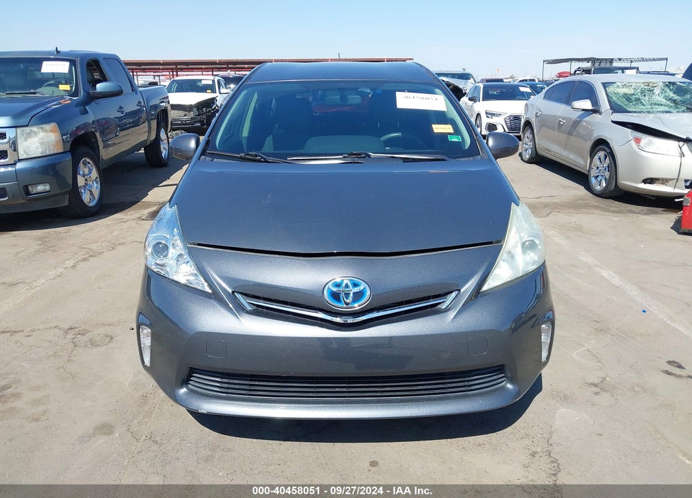 2012 TOYOTA PRIUS V THREE VIN: JTDZN3EUXC3160587
