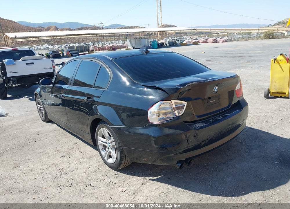 2008 BMW 328I VIN: WBAVA33508KX87962
