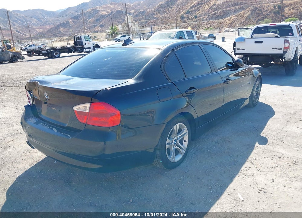 2008 BMW 328I VIN: WBAVA33508KX87962