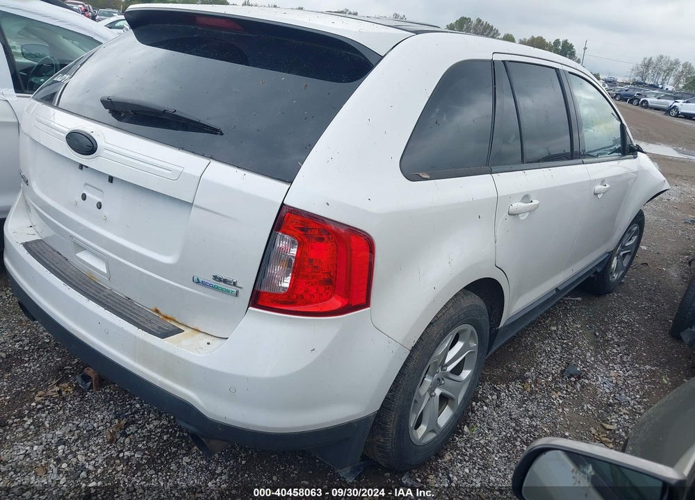 2013 FORD EDGE SEL VIN: 2FMDK3J99DBA80943