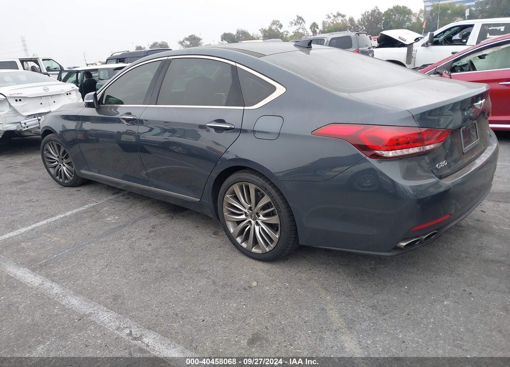 2017 GENESIS G80 5.0 ULTIMATE VIN: KMHGN4JFXHU189802