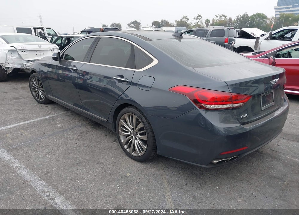 2017 GENESIS G80 5.0 ULTIMATE VIN: KMHGN4JFXHU189802