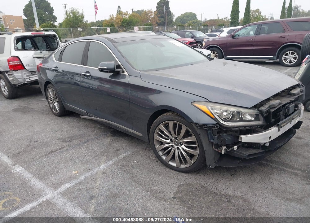 2017 GENESIS G80 5.0 ULTIMATE VIN: KMHGN4JFXHU189802