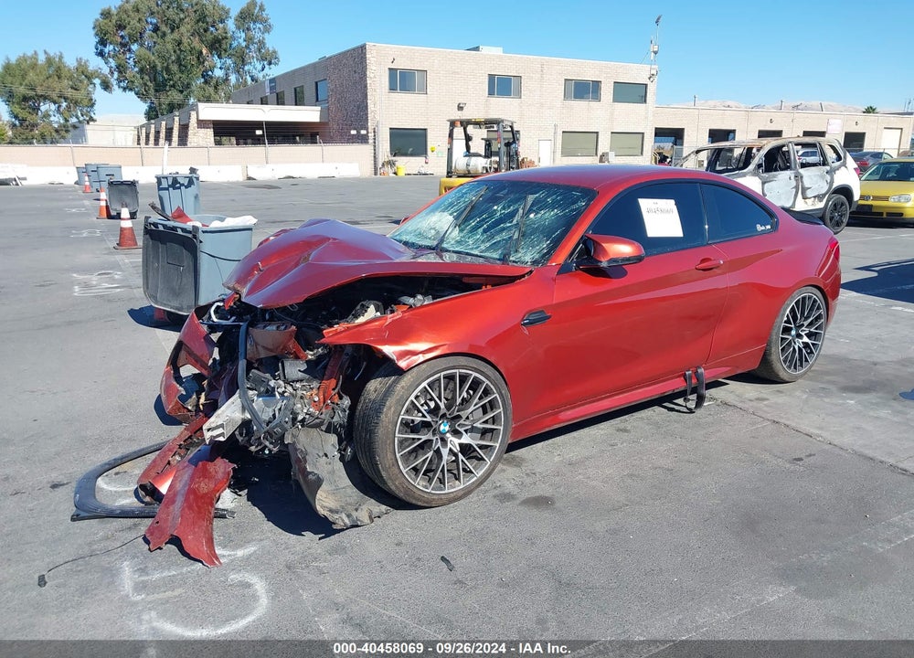 2019 BMW M2 COMPETITION VIN: WBS2U7C50K7D48934