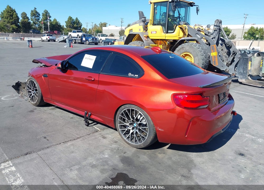 2019 BMW M2 COMPETITION VIN: WBS2U7C50K7D48934