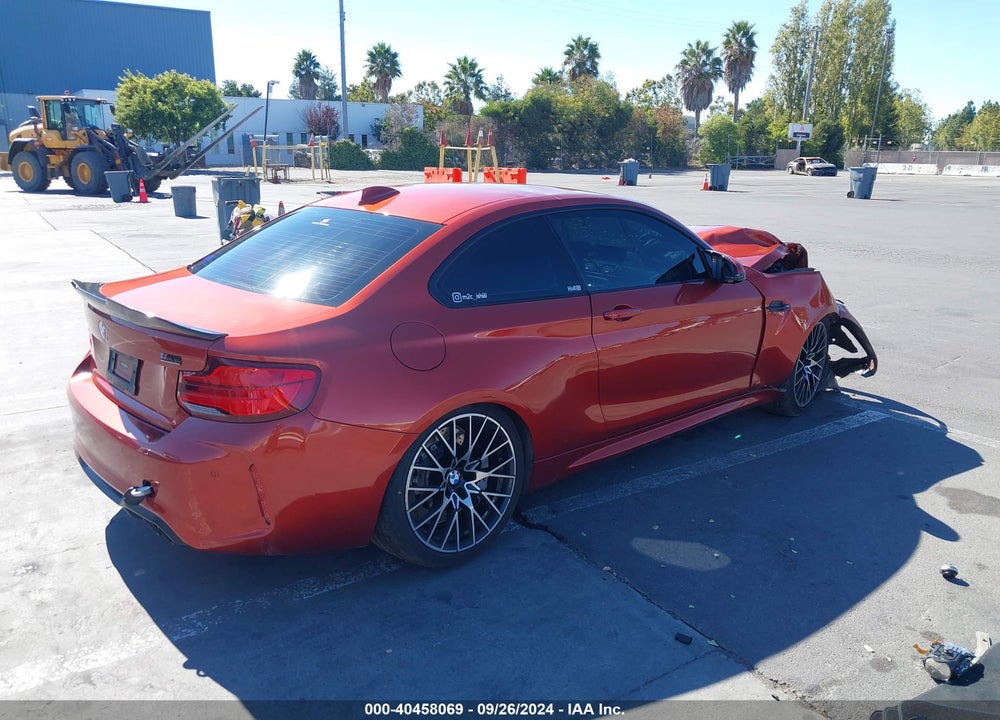 2019 BMW M2 COMPETITION VIN: WBS2U7C50K7D48934