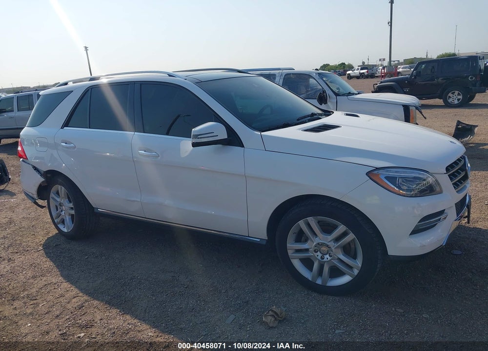 2015 MERCEDES-BENZ ML 350 VIN: 4JGDA5JB6FA457065