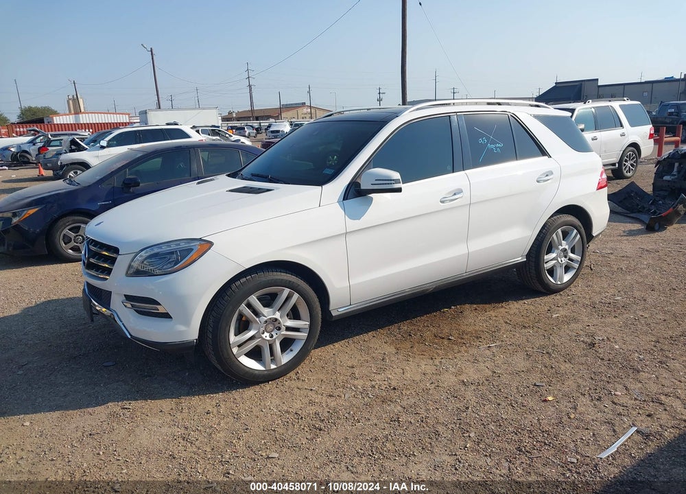 2015 MERCEDES-BENZ ML 350 VIN: 4JGDA5JB6FA457065