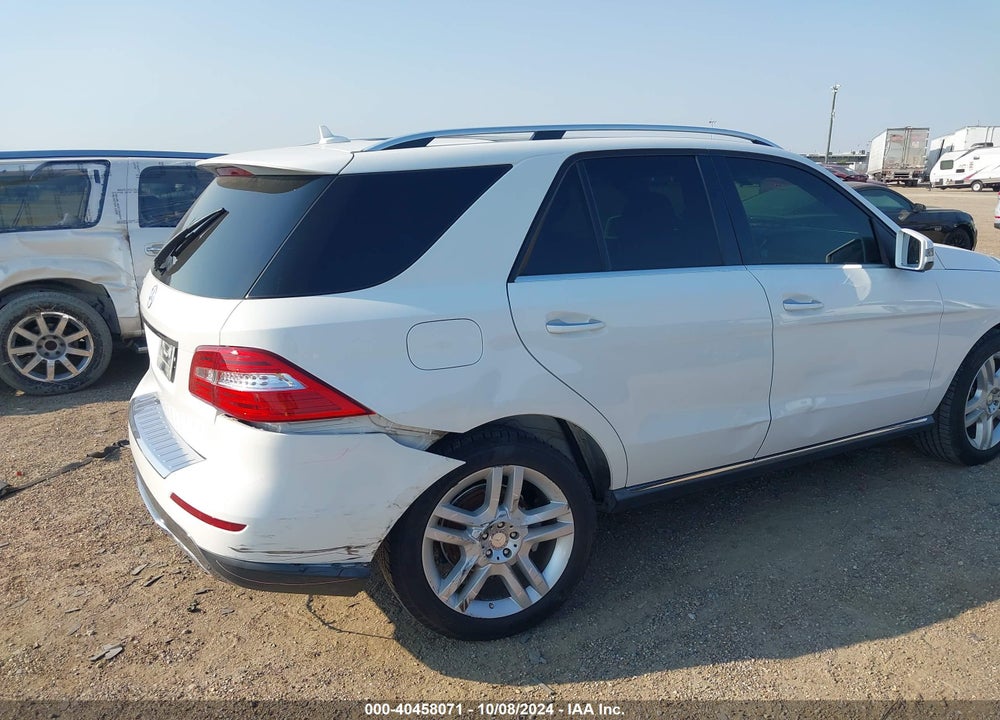 2015 MERCEDES-BENZ ML 350 VIN: 4JGDA5JB6FA457065