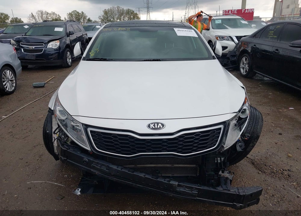 2013 KIA OPTIMA HYBRID EX VIN: KNAGM4AD5D5047445