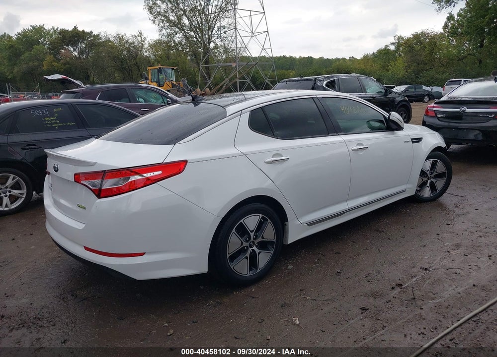 2013 KIA OPTIMA HYBRID EX VIN: KNAGM4AD5D5047445