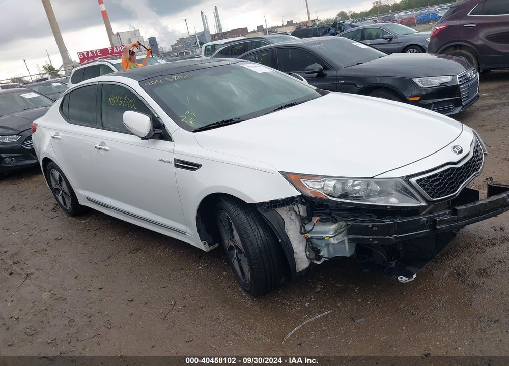 2013 KIA OPTIMA HYBRID EX VIN: KNAGM4AD5D5047445