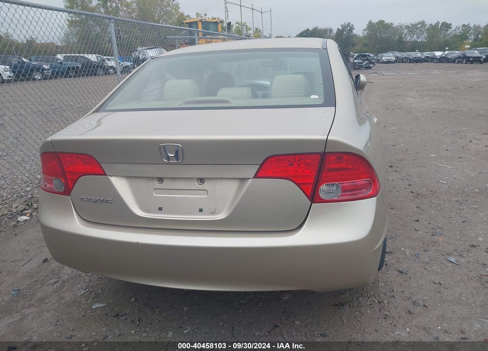 2008 HONDA CIVIC EX VIN: 1HGFA168X8L108907