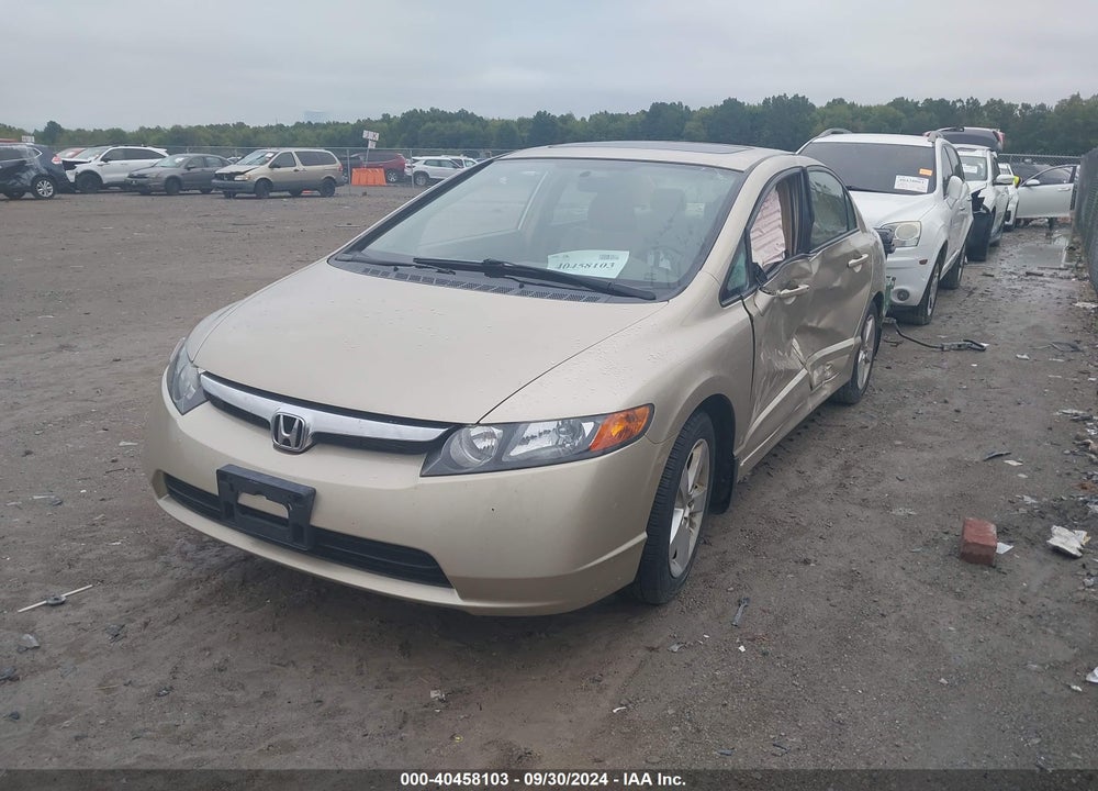 2008 HONDA CIVIC EX VIN: 1HGFA168X8L108907