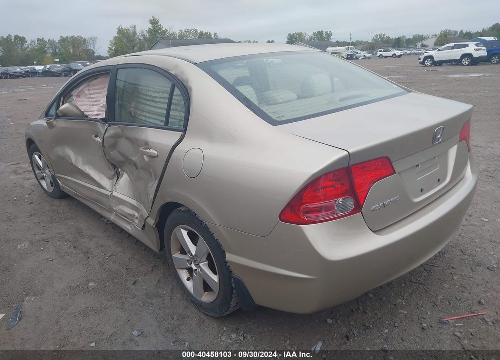 2008 HONDA CIVIC EX VIN: 1HGFA168X8L108907