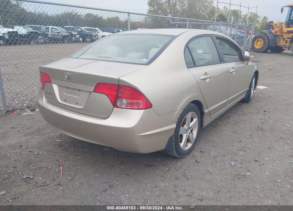 2008 HONDA CIVIC EX VIN: 1HGFA168X8L108907