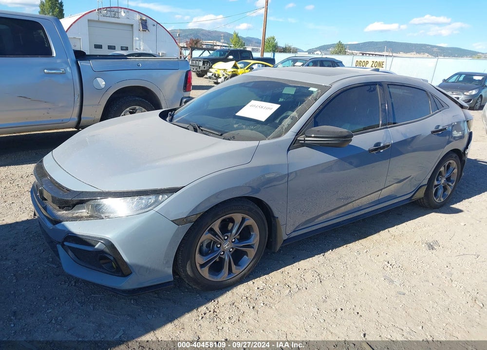2020 HONDA CIVIC SPORT TOURING VIN: SHHFK7H98LU222211