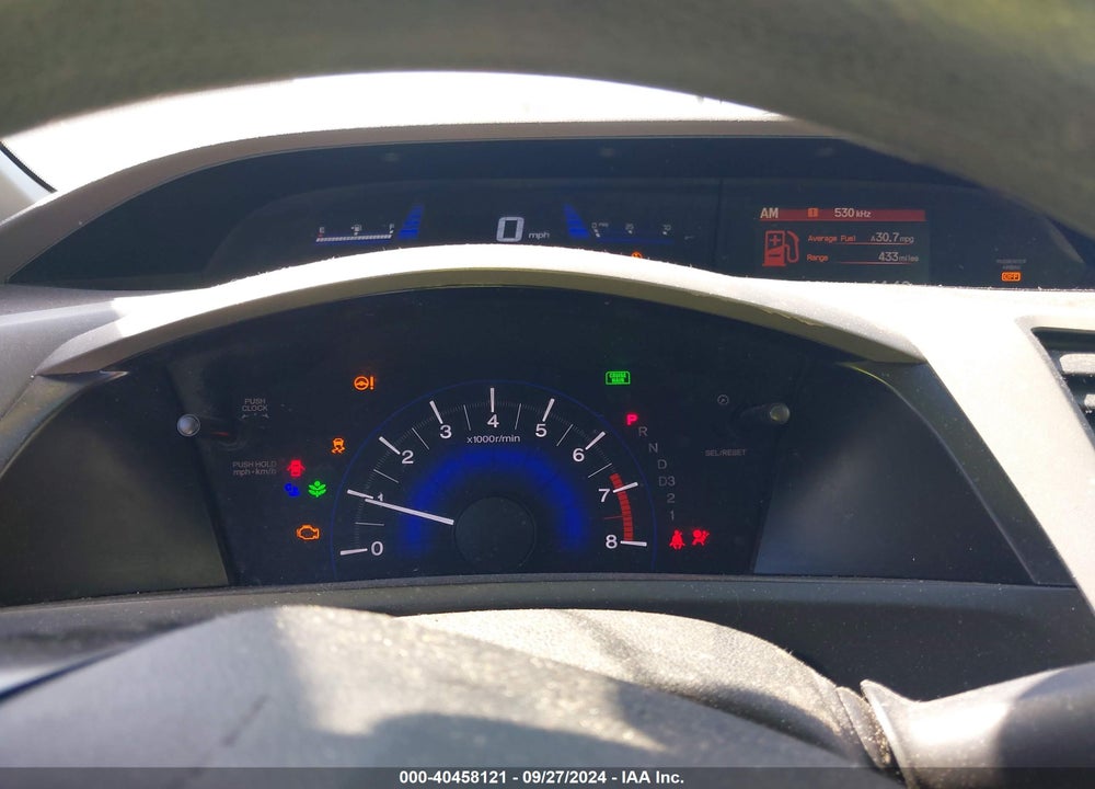 2012 HONDA CIVIC LX VIN: 19XFB2F53CE388064