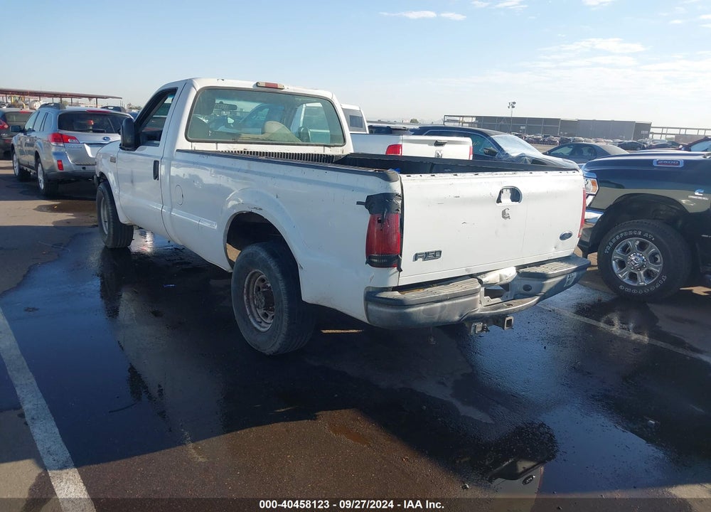 2001 FORD F-250 XL/XLT VIN: 1FTNF20L81EB84716