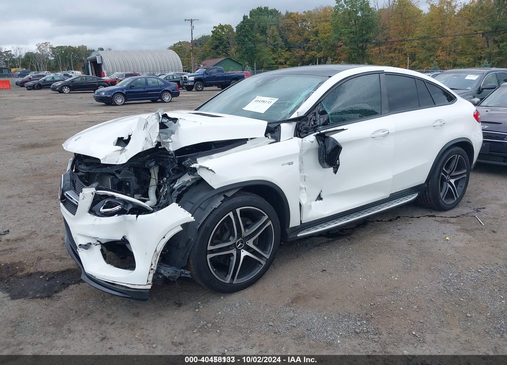 2019 MERCEDES-BENZ AMG GLE 43 COUPE 4MATIC VIN: 4JGED6EB8KA155220