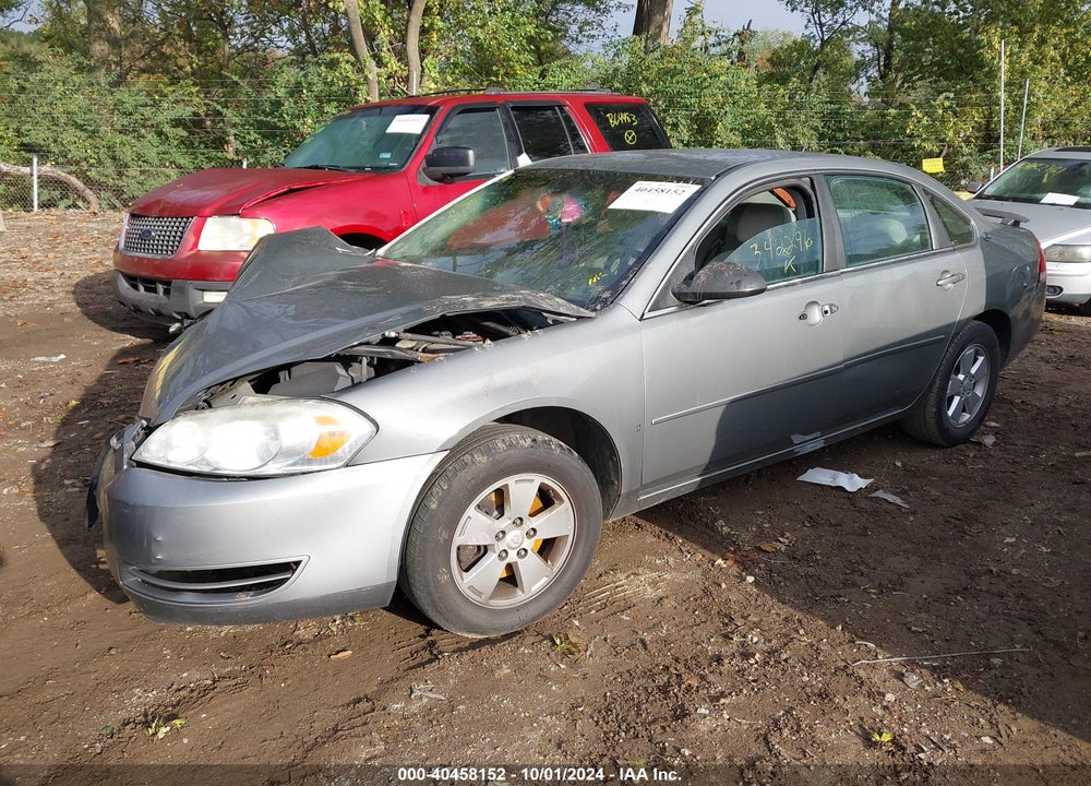 2008 CHEVROLET IMPALA LT VIN: 2G1WT58K581342296