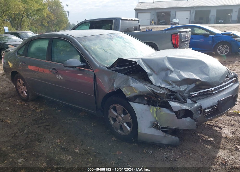 2008 CHEVROLET IMPALA LT VIN: 2G1WT58K581342296