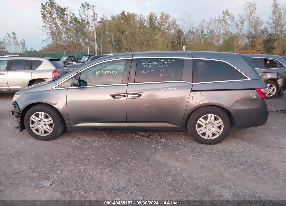2013 HONDA ODYSSEY LX VIN: 5FNRL5H20DB058375