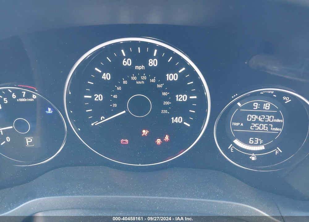 2016 HONDA HR-V EX VIN: 3CZRU6H50GM757013