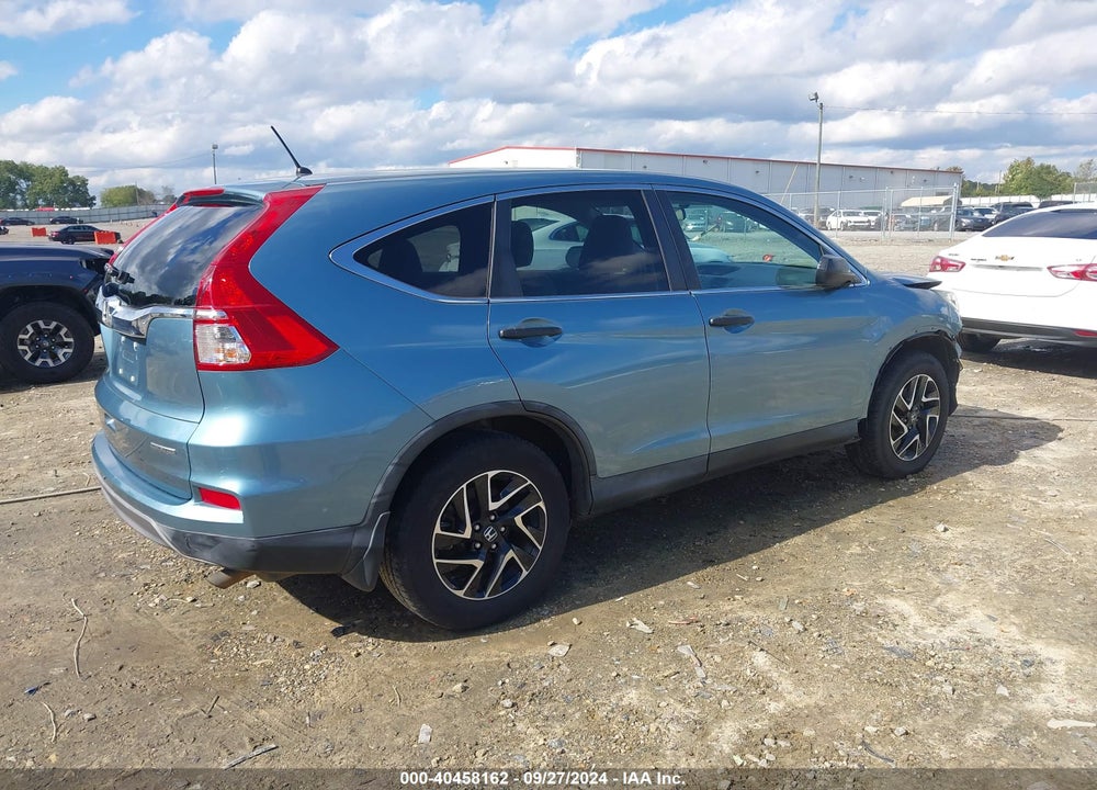 2016 HONDA CR-V SE VIN: 2HKRM3H43GH544705