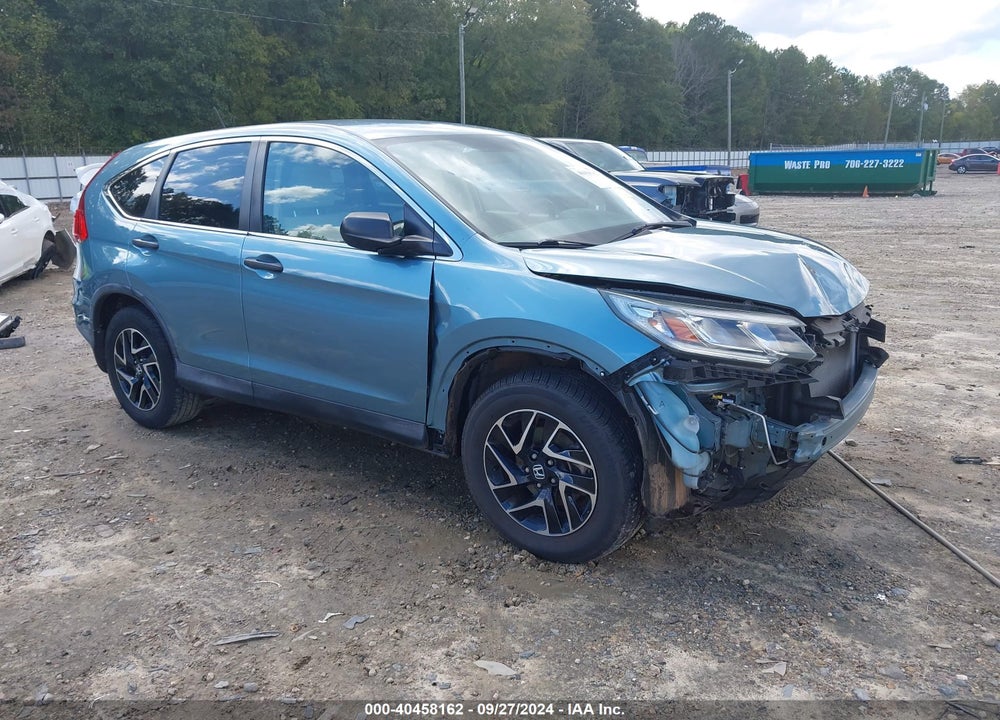 2016 HONDA CR-V SE VIN: 2HKRM3H43GH544705