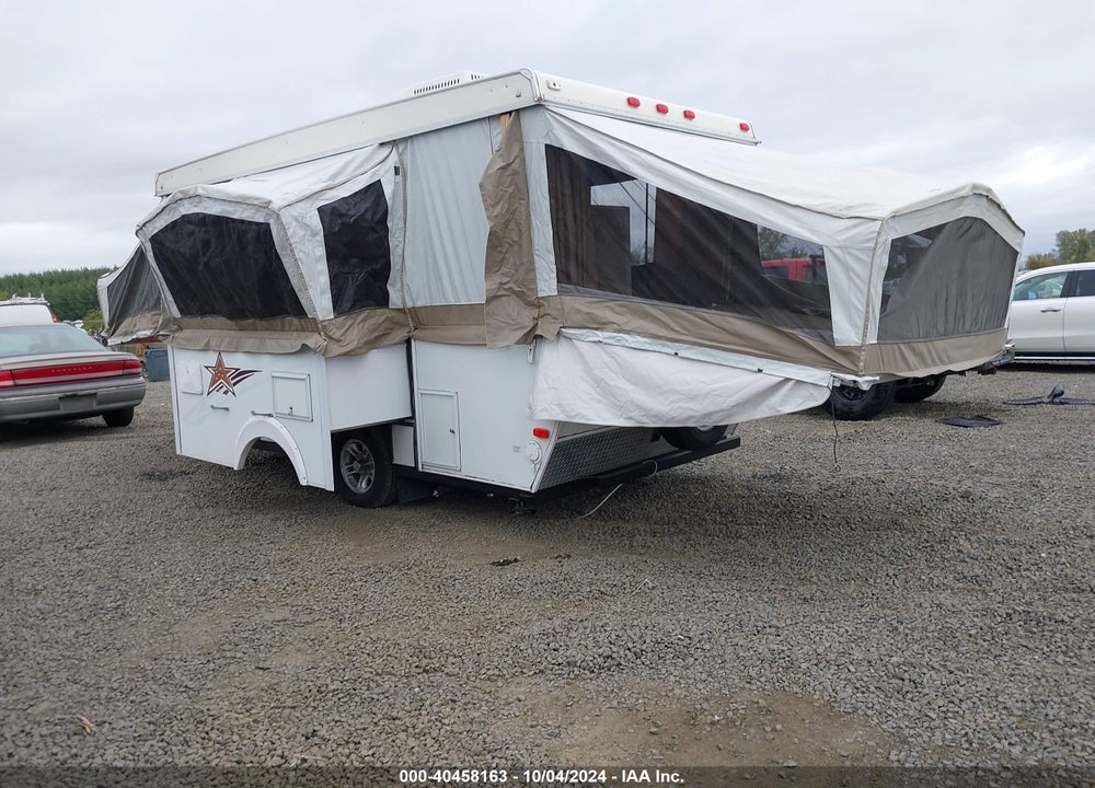 2009 STARCRAFT RV COMPANY TENT TRAILER VIN: 1SAAS01G291BV3137