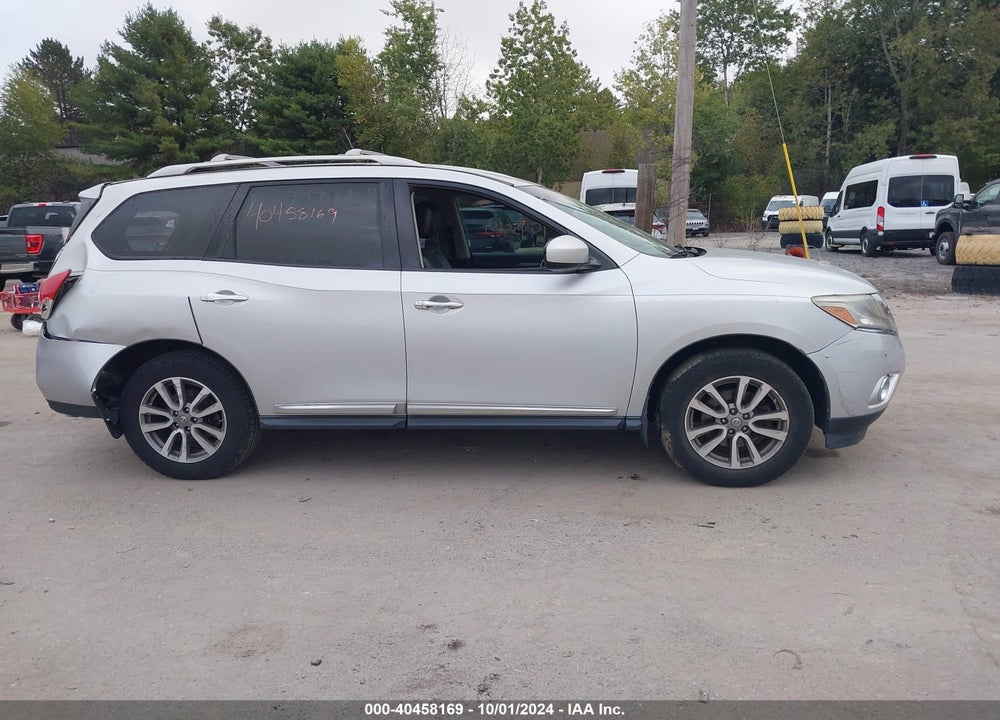 2014 NISSAN PATHFINDER SL VIN: 5N1AR2MM4EC691196