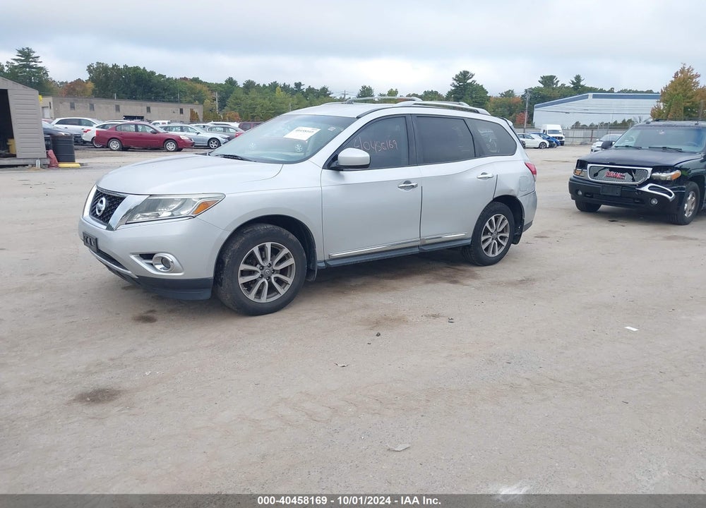 2014 NISSAN PATHFINDER SL VIN: 5N1AR2MM4EC691196
