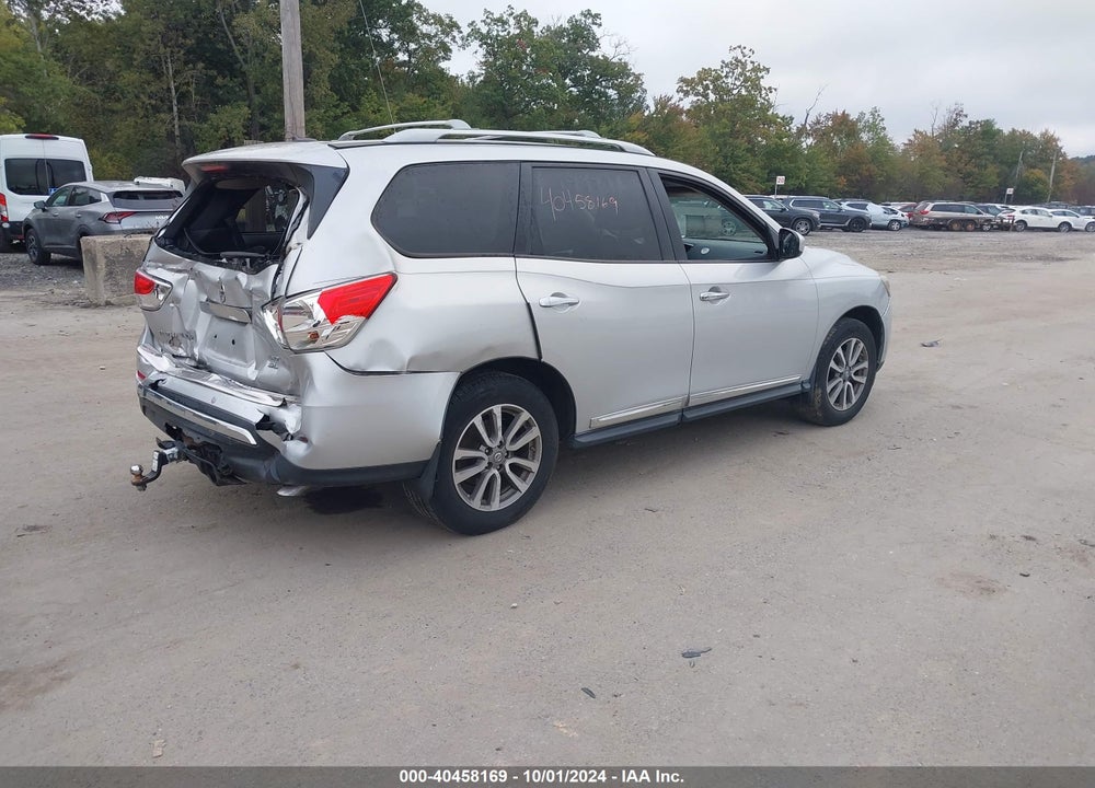2014 NISSAN PATHFINDER SL VIN: 5N1AR2MM4EC691196