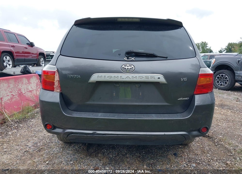 2008 TOYOTA HIGHLANDER LIMITED VIN: JTEES42A782007052