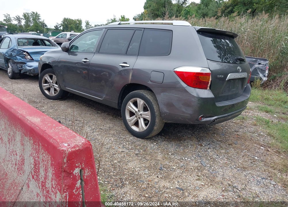 2008 TOYOTA HIGHLANDER LIMITED VIN: JTEES42A782007052
