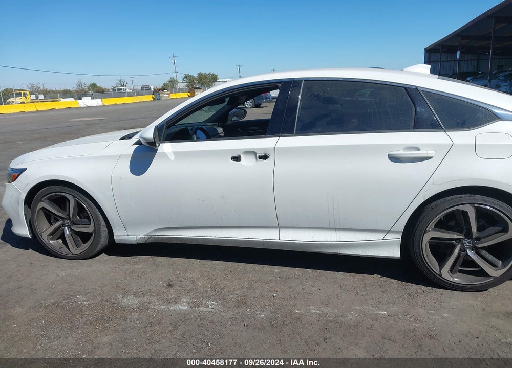 2018 HONDA ACCORD SPORT VIN: 1HGCV1F30JA265777