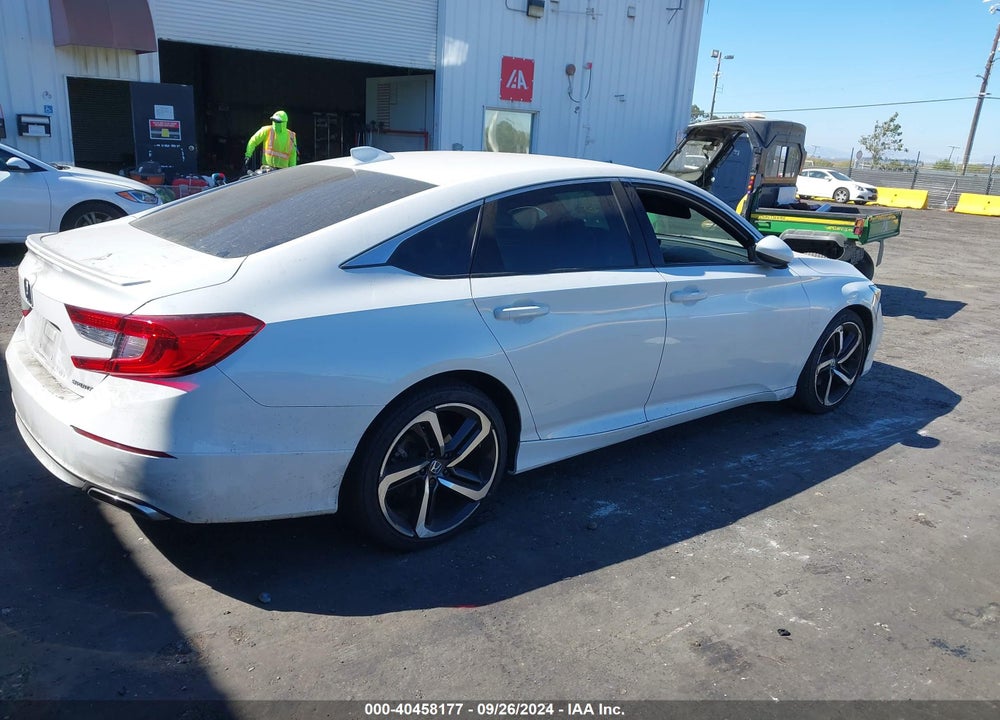 2018 HONDA ACCORD SPORT VIN: 1HGCV1F30JA265777