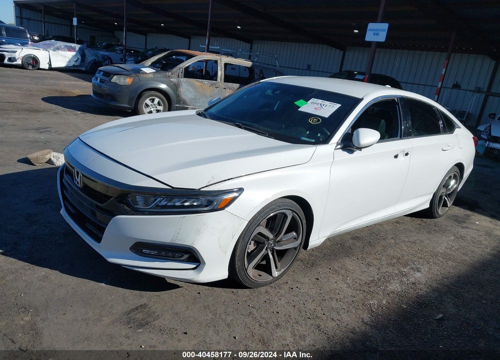 2018 HONDA ACCORD SPORT VIN: 1HGCV1F30JA265777