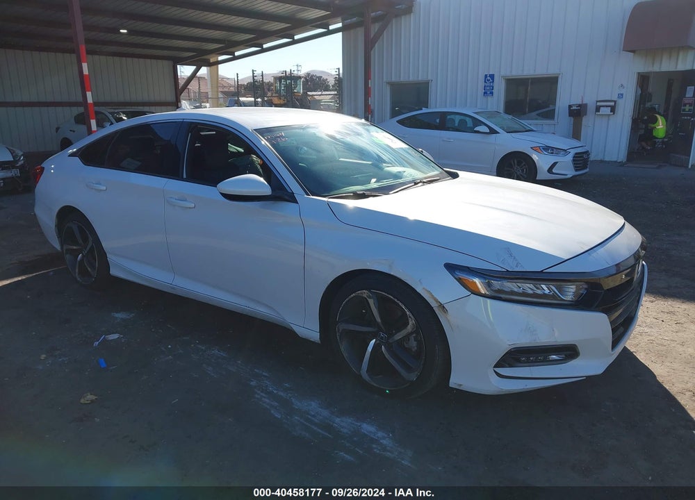 2018 HONDA ACCORD SPORT VIN: 1HGCV1F30JA265777