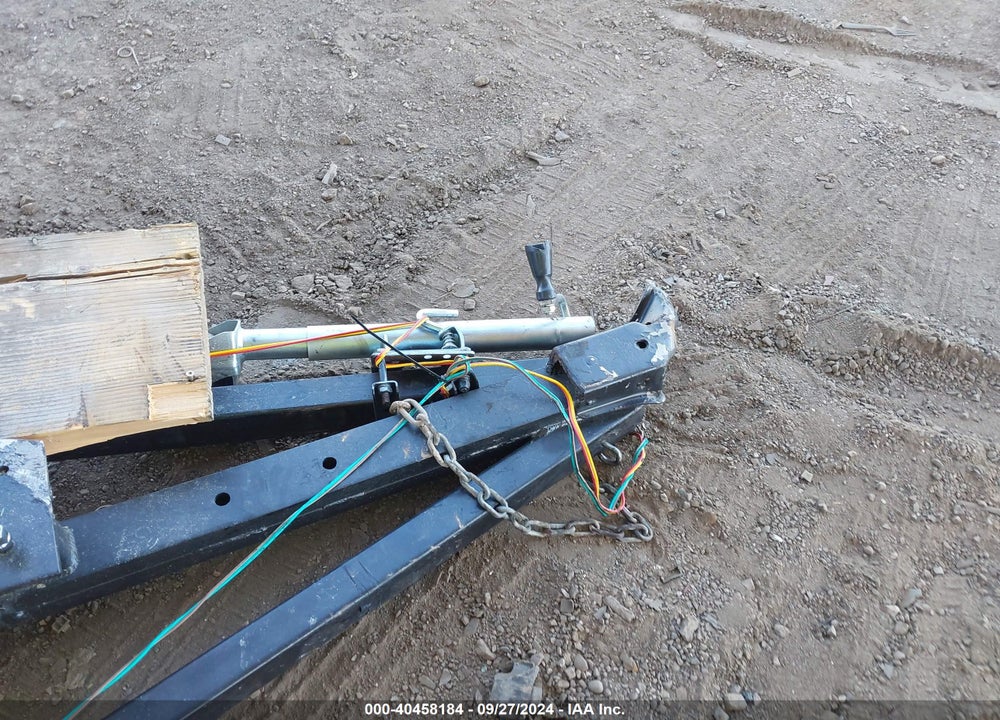 2000 HOMEMADE UTILITY TRAILER VIN: CA481225