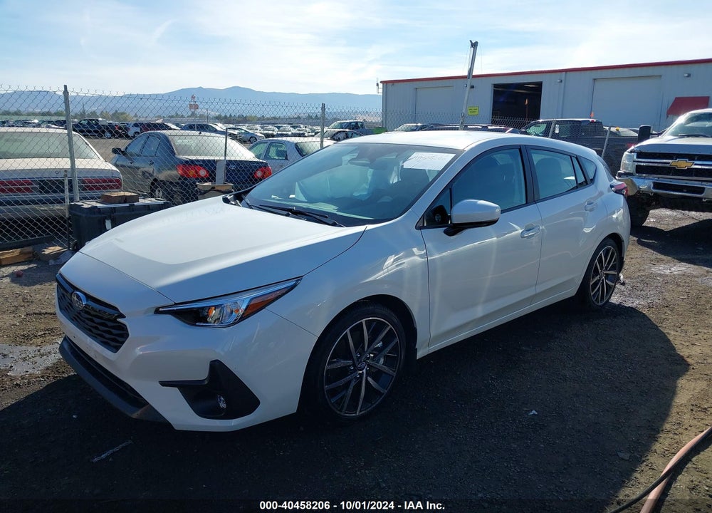 2024 SUBARU IMPREZA SPORT 5-DOOR VIN: JF1GUAFCXR8370869