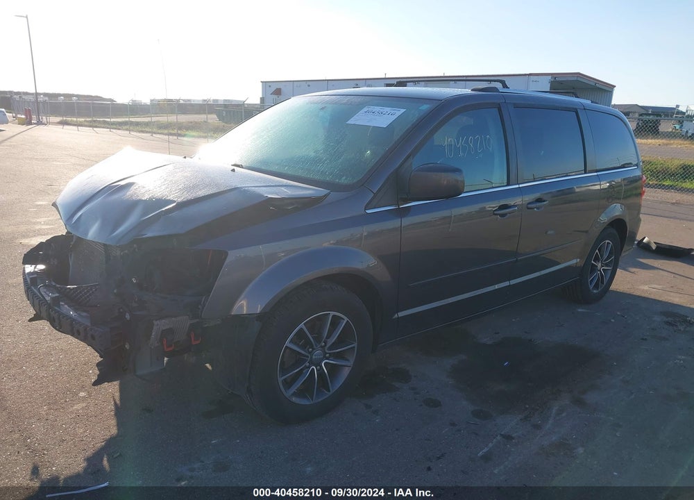 2017 DODGE GRAND CARAVAN SXT VIN: 2C4RDGCG2HR715893