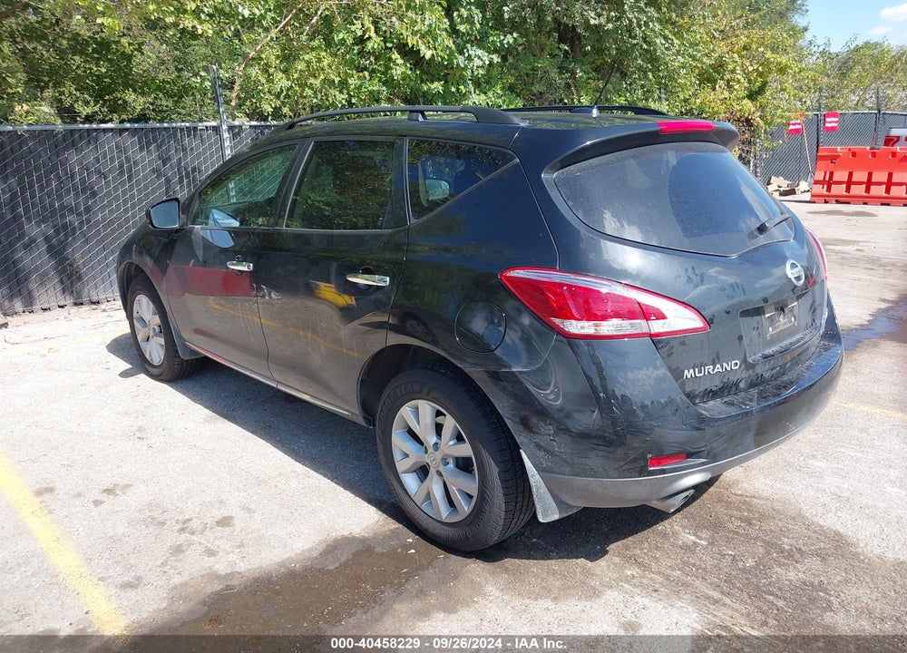 2014 NISSAN MURANO SL VIN: JN8AZ1MW5EW517561