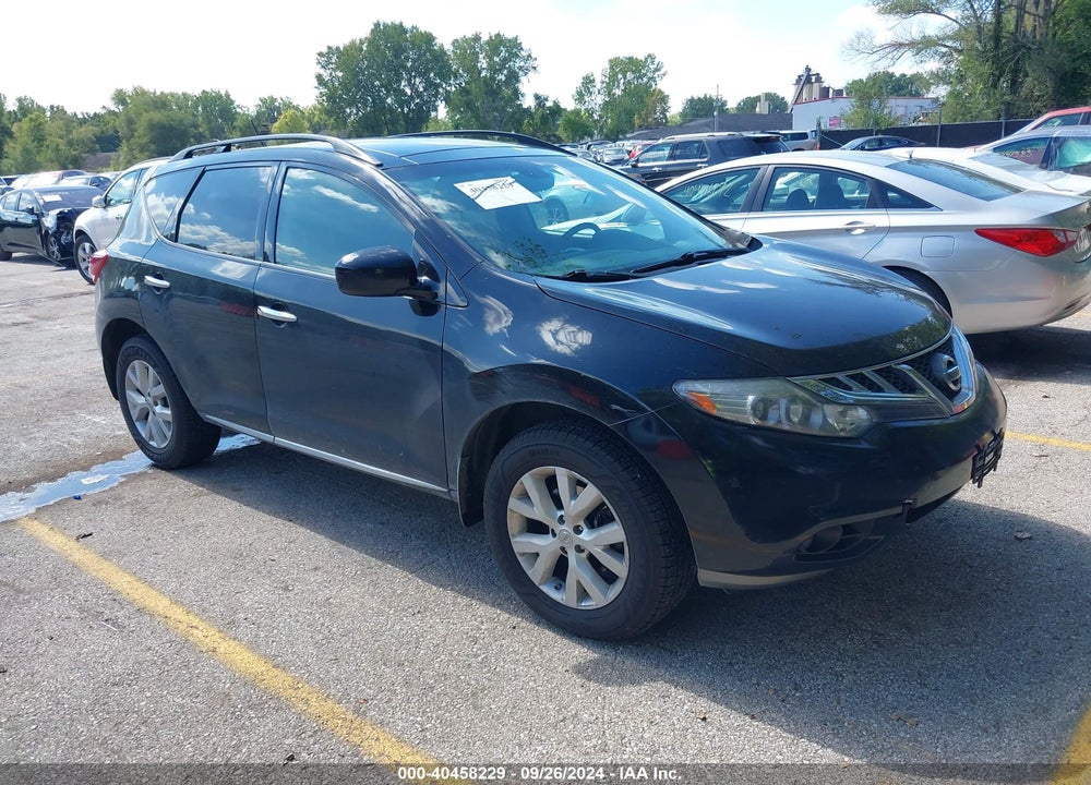 2014 NISSAN MURANO SL VIN: JN8AZ1MW5EW517561