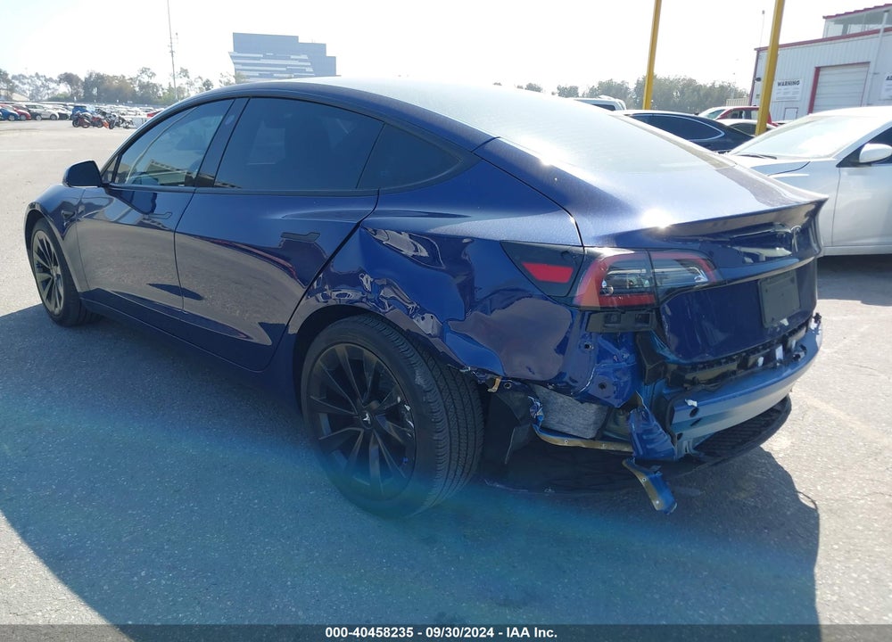 2023 TESLA MODEL 3 REAR-WHEEL DRIVE VIN: 5YJ3E1EA1PF511573