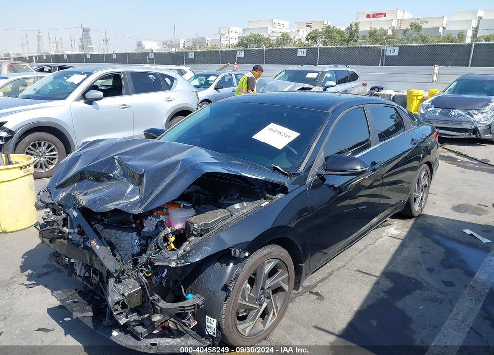 2024 HYUNDAI ELANTRA HYBRID LIMITED VIN: KMHLN4DJ0RU097534